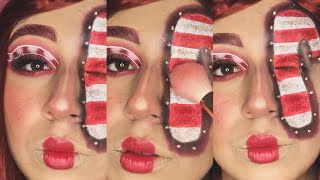 TUTORIAL BASTÓN DE CARAMELO🍬❄️💄 [upl. by Nogem]