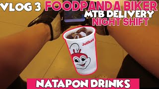 Foodpanda Deliveries  EP 3  NATAPON KO DRINKS NI MAM 🤦  VLOG 003 MTB DELIVERY [upl. by Uhile]