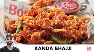 Kanda Bhajji Recipe  Super Crispy Tips  कुरकुरा कांदा भज्जी बनाने का तरीक़ा  Chef Sanjyot Keer [upl. by Dolan]