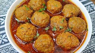 Aesa kofte ka salan jise ek baar ll khane ke baad mangte reh jayenge  trythisrecipe [upl. by Norse]