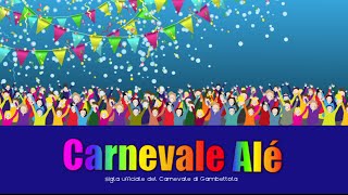 CARNEVALE ALE  video cartoon  la sigla del tuo Carnevale [upl. by Ailedo]