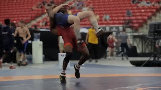 Nahshon Garrett Goes Wild at the US Open [upl. by Lledrac]