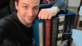 FINALLY Unboxing Beautiful Folio Society Books amp a brief comparison w Easton Press [upl. by Lemay20]