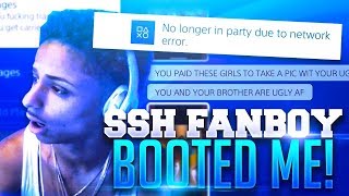 TRASH TALKING SSH FANBOY BOOTS ME OFFLINE AFTER I DROP HIM OFF NBA 2K17 MUST WATCH [upl. by Yornek434]