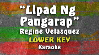 Lipad Ng Pangarap  Regine Velasquez Lower Key [upl. by Aillij593]