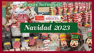 Decoración Navidad 2023🎄Recorrido por Fantasías Miguel y ParisinaCosas hermosasTourChristmas⛄️ [upl. by Aisatsanna]