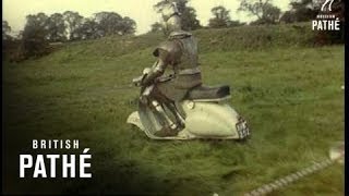 Scooter Jousting Aka Vespa Joust 1957 [upl. by Senilec]