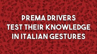 Italian gestures by Prema [upl. by Ytiak]