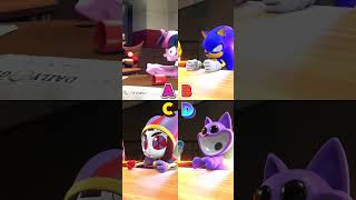 Who is the best 192 funnyshorts sonic catnap pomni skibidi [upl. by Tad]