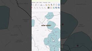 How to make an isochrone in QGIS in less than a minute 💪🏻🚗🚶‍♂️🗺️ [upl. by Ahsai]