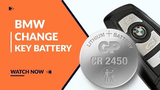 Easy Way to Change BMW Key Battery  4K [upl. by Kano]