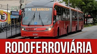 Estação Rodoferroviária CuritibaPR  Movimentação de Ônibus 87 [upl. by Melinda759]