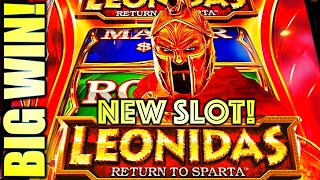 ★BIG WIN★ NEW LEONIDAS RETURN TO SPARTA amp MEDUSA VIPER’S DESIRE Slot Machine INCREDIBLE TECH [upl. by Aisetra]