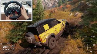 Realistic OffRoad Driving  Snowrunner  Logitech G29  Shifter Gameplay [upl. by Kayley821]