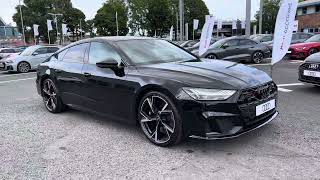 Brand New Audi S7 Black Edition Sportback  Carlisle Audi [upl. by Zumwalt]