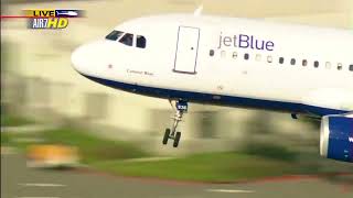 JetBlue plane makes emergency landing at LAX Flight 292 [upl. by Maze]