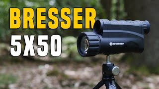 BRESSER 5x50 Digital Nachtsichtgerät  Testbericht Gear Review [upl. by Ananna37]