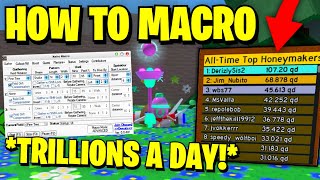 How To Macro 10 TRILLION A DAY with｜Natro Macro｜In Bee Swarm Simulator 2023 [upl. by Fisoi265]