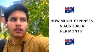 How much expenses in Australia per month  studentvisa melbourne expenses jaat AnkitGhangas [upl. by Bolitho]