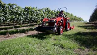 SOTA Tractors Remanufactured Kubota Working With Del Morino Implements [upl. by Airekat]