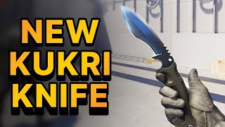 NEW KUKRI KNIFE ANIMATIONS  CS2 KILOWATT CASE UPDATE [upl. by Maddeu484]