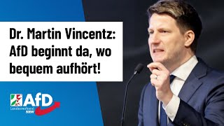 Dafür steht AfDNRWSprecher Dr Martin Vincentz [upl. by Rebmit]