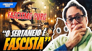 PEDRO CARDOSO CHAMA SERTANEJO DE FASCISTA [upl. by Nesiaj123]