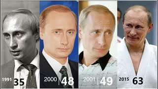 Vladimir Putins Shocking Evolution from 1991 to 2024 [upl. by Ayote]