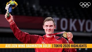 Axelsen beats Chen Long to win gold 🏸 Tokyo2020 Highlights [upl. by Liamsi]