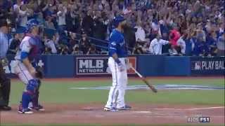 Jose Bautista Had an Epic Bat Flip Against the Rangers [upl. by Windham396]