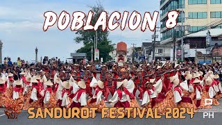 Contingent No 10  Poblacion 8  Sandurot Festival 2024 Street dancing [upl. by Atiuqrehs542]