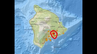 Earthquake Activity Stirring up in Hawaii again Southern California EQ Activity Friday update 67 [upl. by Comras339]