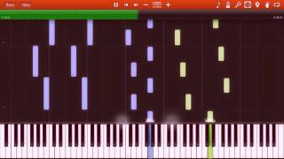 Piano Four Hands  A Diabelli  Op149 Nº3 Synthesia Tutorial [upl. by Alorac401]