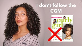 WHY I QUIT THE quotCURLY GIRL METHODquot  Jayme Jo [upl. by Ttcos937]