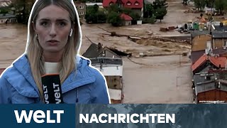 HOCHWASSER IN EUROPA DammbruchDrama Evakuierungen Österreich versinkt in Wassermassen  STREAM [upl. by Eimrots]