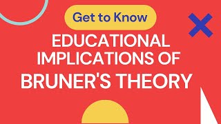 Educational implications of BRUNERs Theory  applications of BRUNERs theory [upl. by Eetak]