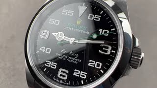 2022 Rolex AirKing 126900 Rolex Watch Review [upl. by Remsen111]