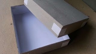 How To Make Easy Cardstock Gift Box  DIY Crafts Tutorial  Guidecentral [upl. by Eiramaliehs]