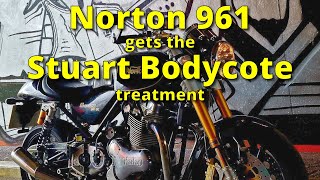 My Norton 961 gets the Stuart Bodycote treatment [upl. by Certie996]