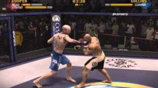 EA Sports MMA Game KO Highlight Montage [upl. by Sirromaj395]