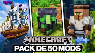 Pack de 50 Mods para Minecraft 1181 y 1182 😄 [upl. by Zul]