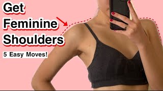 Feminine Shoulders Workout  8 Mins [upl. by Rufford]