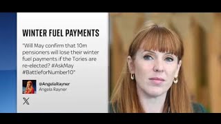 Squirming Angela Rayner put on spot over old winter fuel tweet in Kay Burley grilling [upl. by Dwaine]