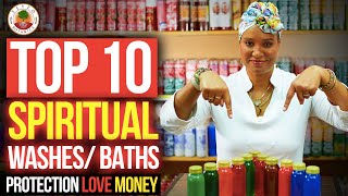 Top 10 Spiritual BathsWashes to Cleanse Your Mind Body and Soul  Yeyeo Botanica [upl. by Ttezil660]