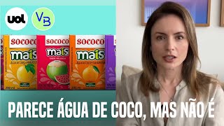 Nem água de coco nem suco bebidas de caixinha têm fruta só no rótulo [upl. by Marvel]