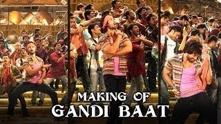 Making Of The Gandi Baat  RRajkumar  Shahid Kapoor amp Sonakshi Sinha [upl. by Smart104]