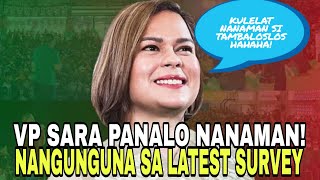 VP SARA NANGUNGUNA NANAMAN SA LATEST SURVEY TAMBA NATARANTA  Junesday Channel [upl. by Kinsman715]