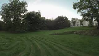 Woodbrooke garden labyrinth walk early evening late summer [upl. by Htenywg]