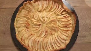 Recette de tarte aux pommes  Latelier de Juliette [upl. by Ennaeus]