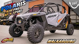 Walkaround  Turbo Charged  2024 Polaris® RZR Pro XP 4 Sport [upl. by Brothers204]